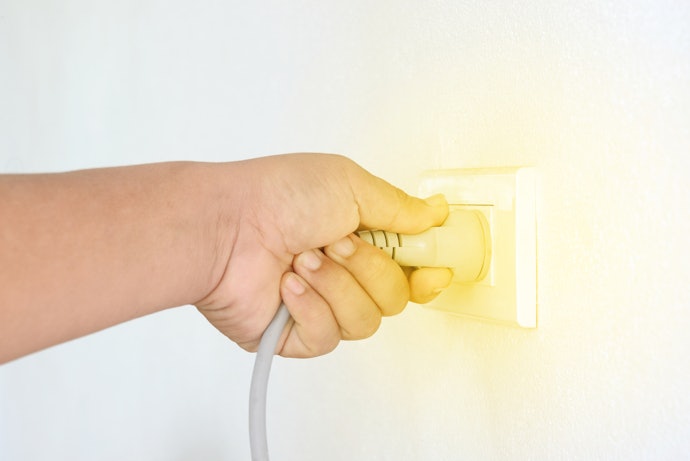 建物内に光コンセントの設置が完了している