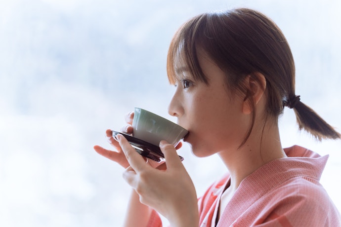 お湯を使う前は試し飲みして温度を確認