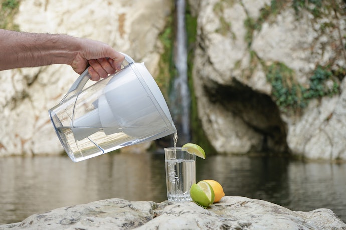 浄水器を使う