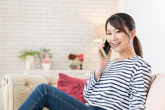 通話アプリでの通話