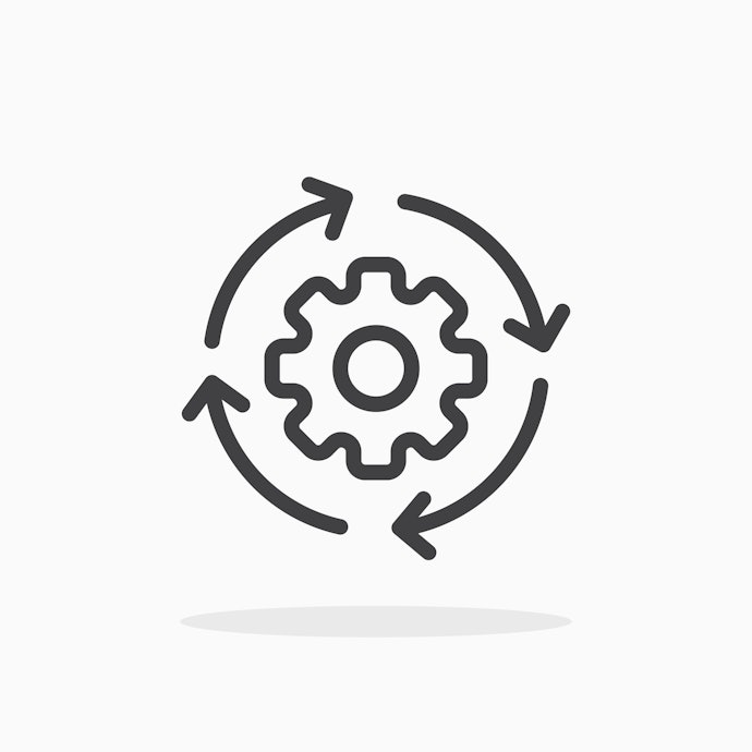 ぐるぐるアイコンは何らかの通信中か故障の可能性