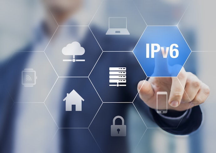 接続方式をIPv6に切り替える