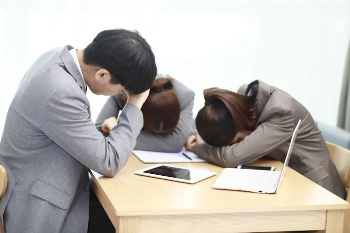 業務量が多く1人あたりの負担が大きい