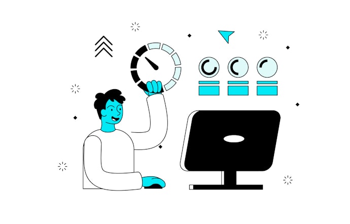 現在の通信速度が気になるときはスピードテストをしてみる
