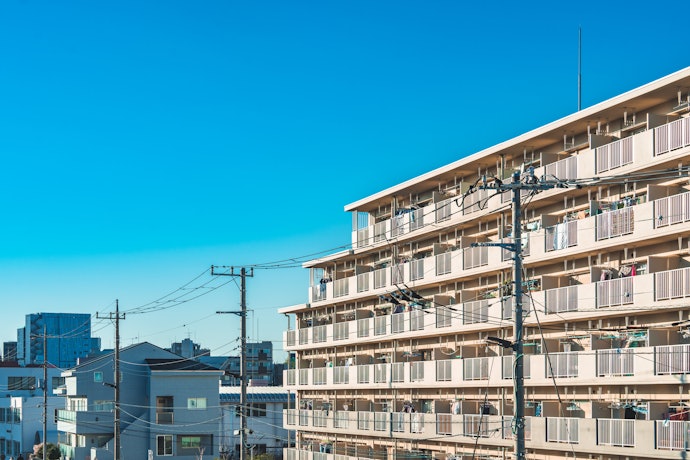 集合住宅の自室まで光回線が引き込まれていない場合