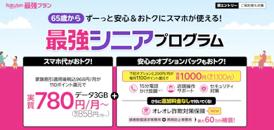 とにかく安く抑えたい人は楽天モバイルがおすすめ!