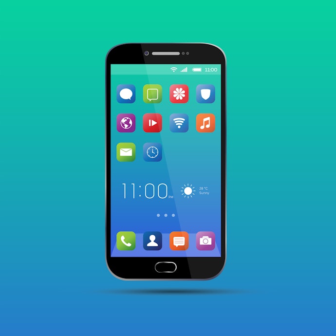端末の「メッセージ」アプリでSMSを送受信できる