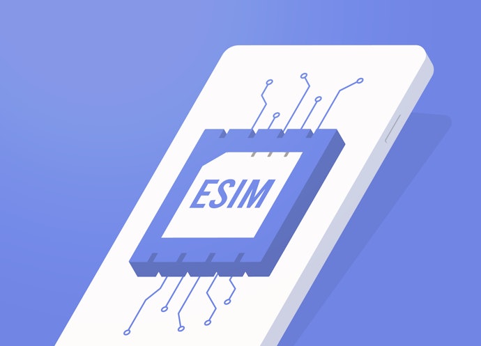 eSIMはスマホ一体型のSIM