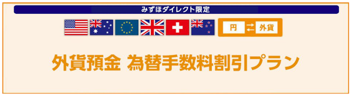 外貨預金をよりお得に。為替手数料割引プラン