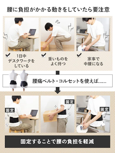 最近なんだか腰の調子がよくない……そんなときのお役立ちアイテム