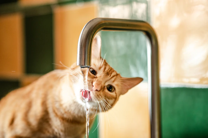 猫・犬に水道水を飲ませても大丈夫?ミネラルウォーターと水道水、どちらが適切かを解説