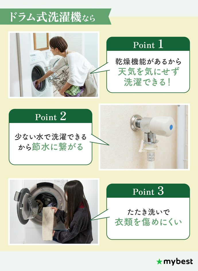 「縦型洗濯機」と「コンパクトドラム式」、どっちを選ぶべき?