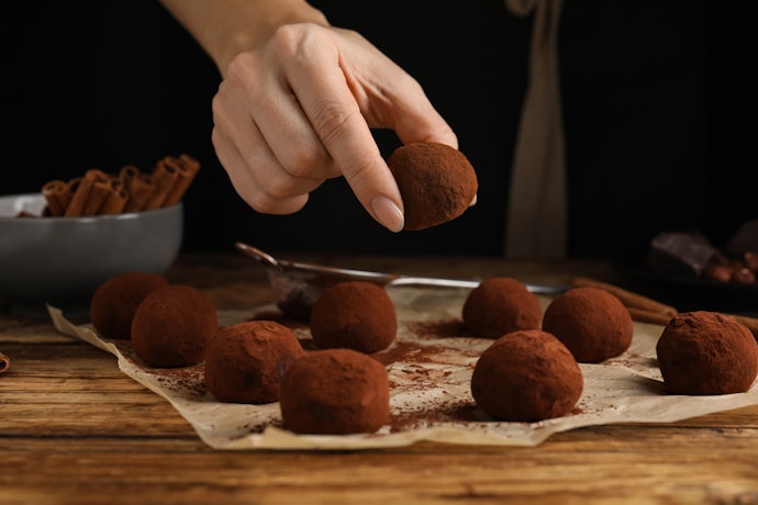 バレンタインに!トリュフチョコの簡単レシピは?