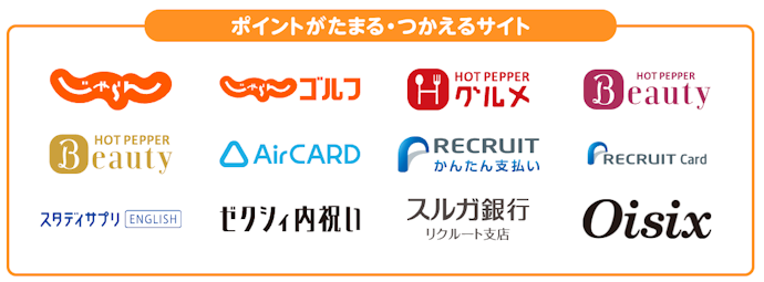 Pontaポイントはリクルートのサービスでも利用できる?