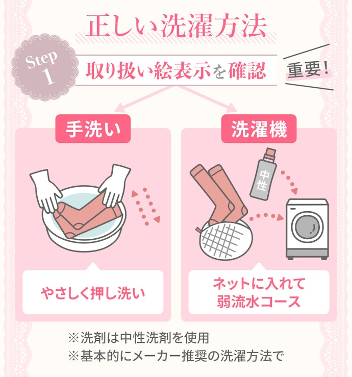 普通の靴下と同じように洗ってもOK?正しい洗濯方法とは