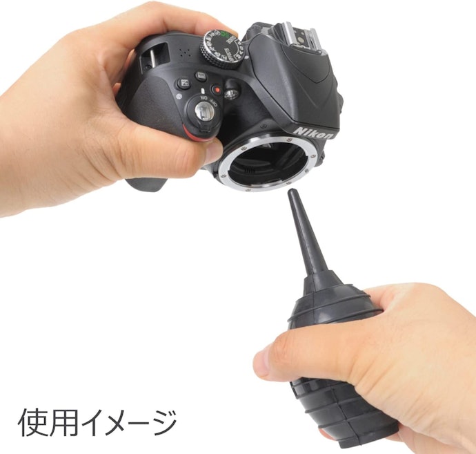 カメラ用ブロアーの上手な使い方は?