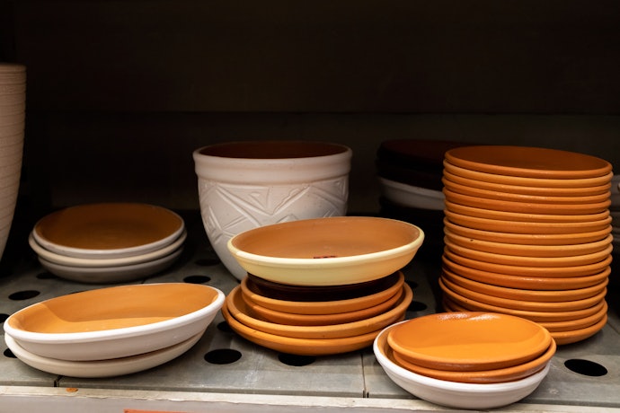 数段ある商品は、受け皿必須