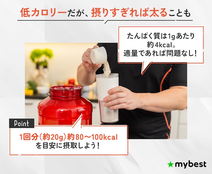 ホエイプロテインを飲むと太る?