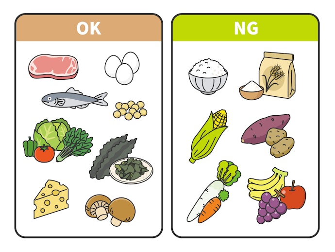 糖質制限中でも食べて大丈夫な食べ物は?