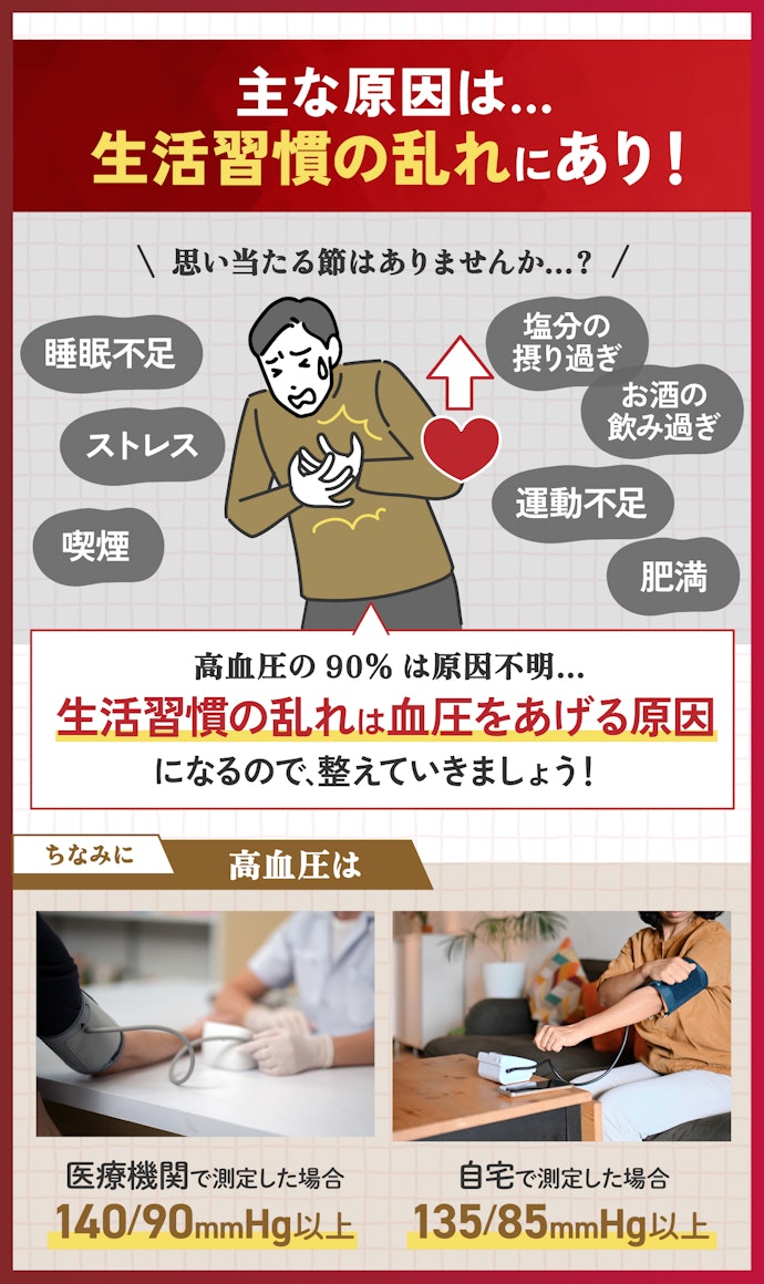 高血圧の原因は?