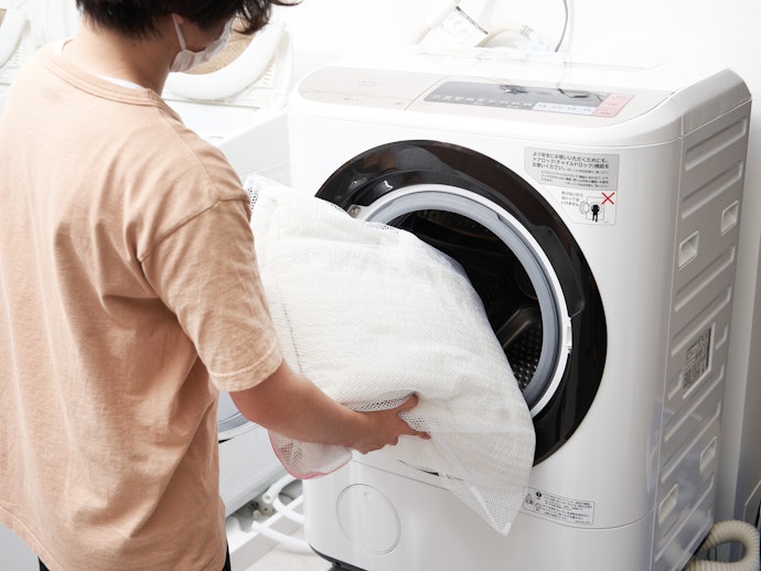 肌掛け布団を洗うときの注意点は?