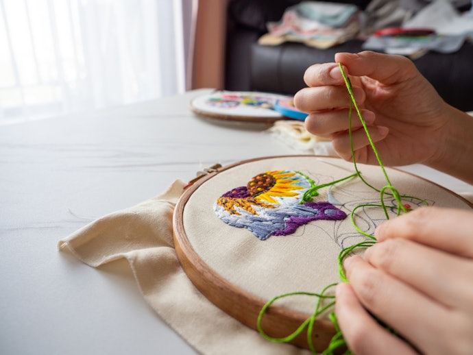 刺繍糸の使い方は?2本どり・3本どりはどうする?