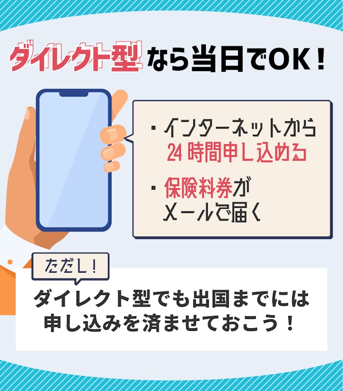 出国日の何日前までに加入すべき?