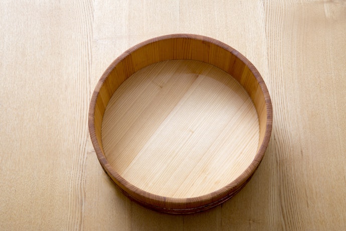 寿司桶の使い始めにするあく抜きのやり方は?