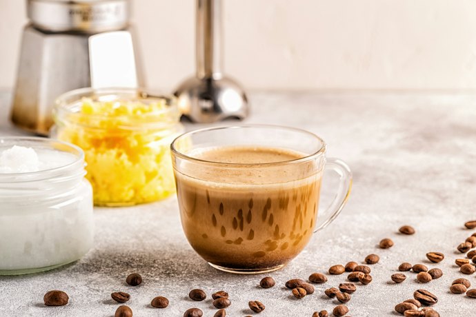 ギーを入れてもおいしい!バターコーヒーの作り方は?