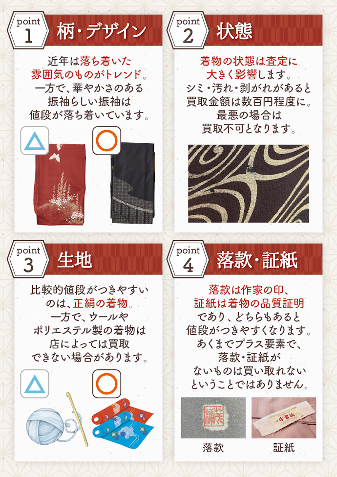 古い着物でも売れるの?実際に査定してわかった評価のポイントを紹介