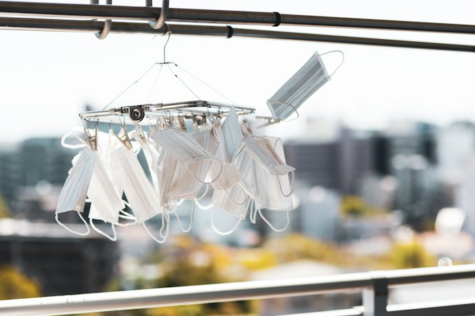 不織布マスクは、繰り返し使えるの?