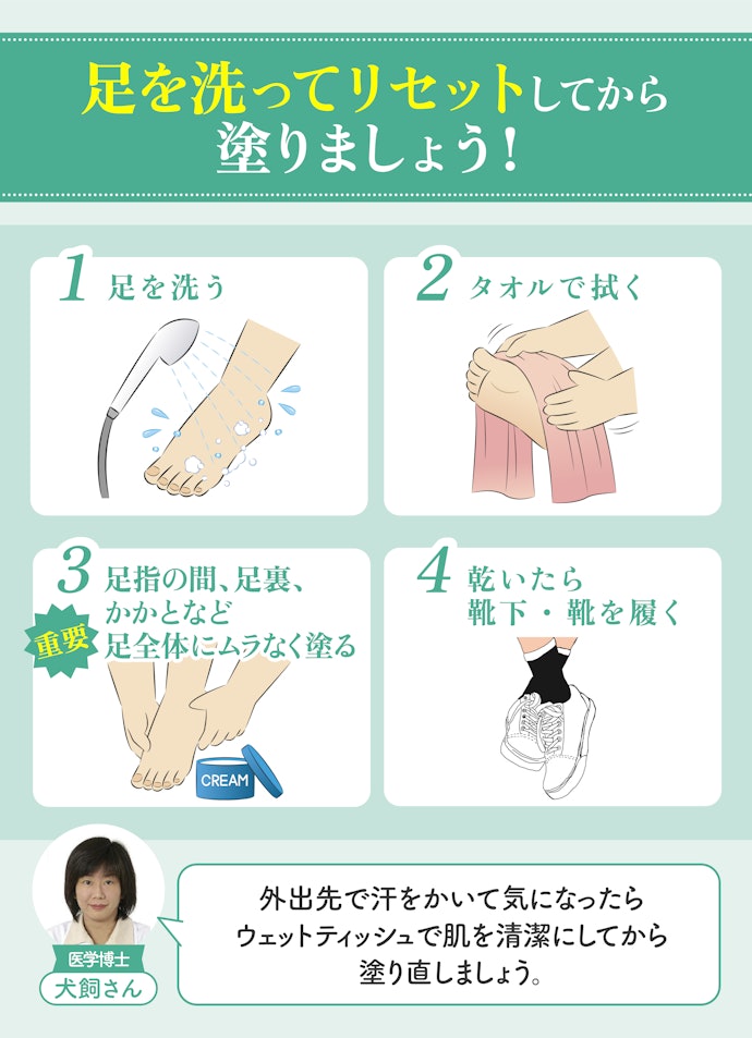 効果的な塗り方は?