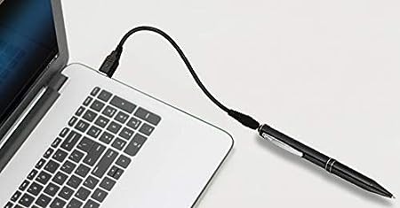 ペン型ボイスレコーダーの充電方法は?
