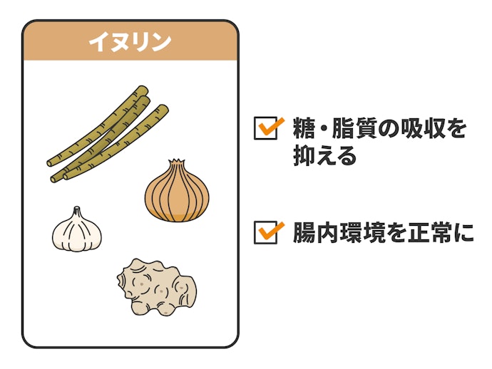 同時に脂質カットを求める人は「イヌリン」も!