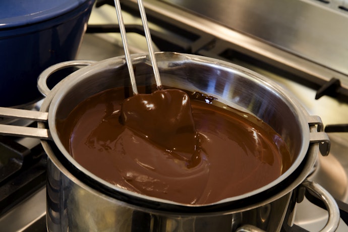 ミルクチョコレートの上手な湯せん方法は?