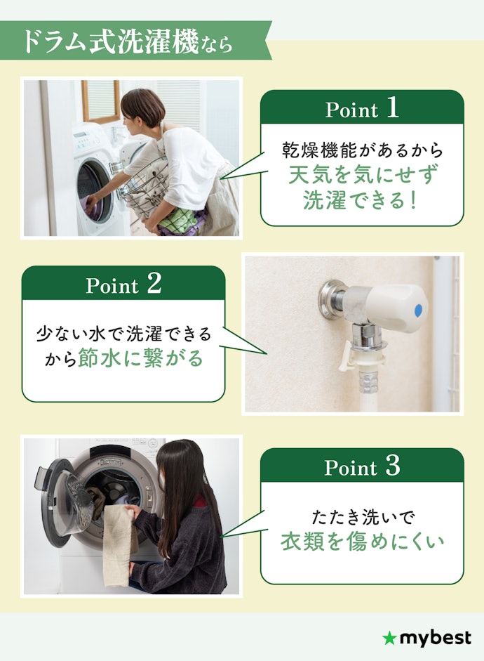 「縦型洗濯機」と「コンパクトドラム式」、どっちを選ぶべき?