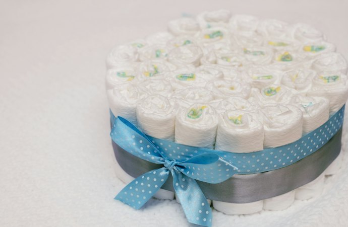 おむつケーキの作り方は?
