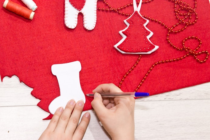 クリスマスツリーのタペストリーは手作りできる?
