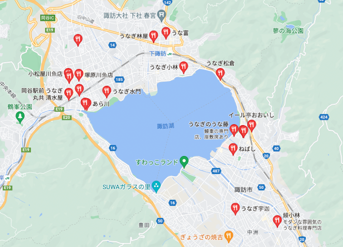 東西の味が融合!諏訪湖周辺のうなぎ屋の特徴は?