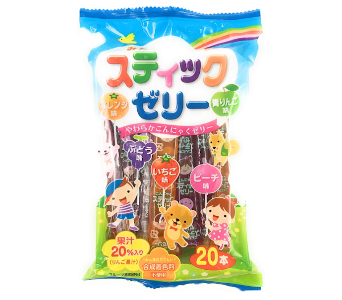 スティックゼリーって?子どものおやつにもぴったり