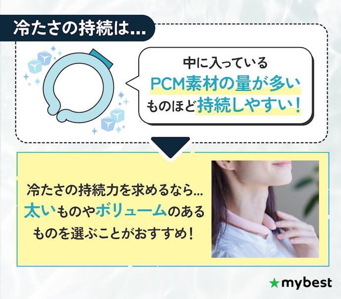 クールネックリングの冷たさはどのくらい続く?
