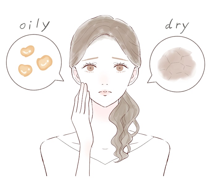 そもそも混合肌とは?肌質の見分け方はある?