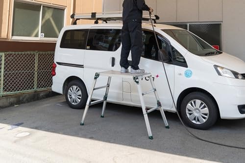 洗車する際に脚立・足場台は必要?利用するメリットは?
