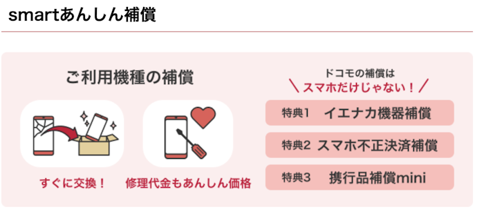 ドコモのsmartあんしん補償はいくらかかる?