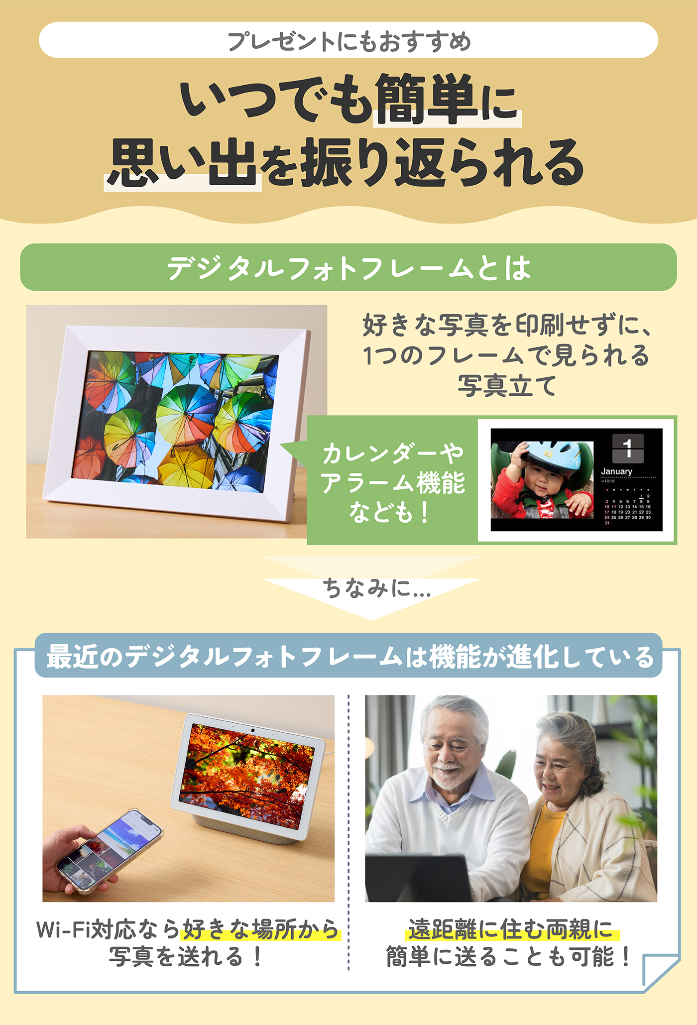 デジタルフォトフレームのおすすめ人気ランキング【2026年6月】 | マイ