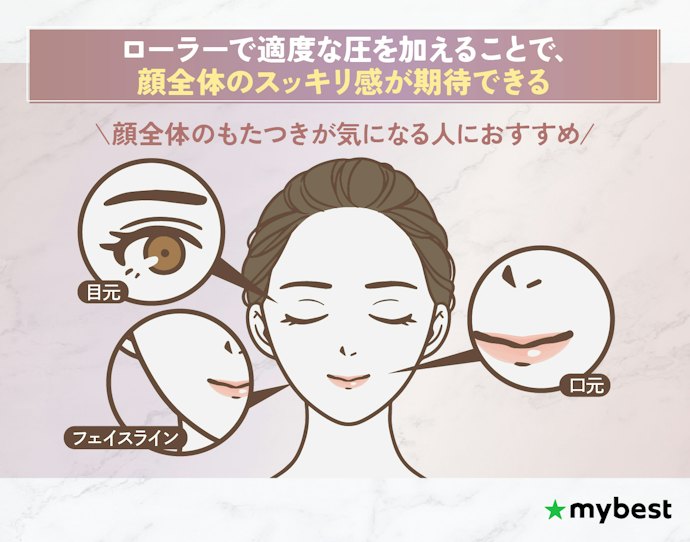 美顔ローラーの効果は?