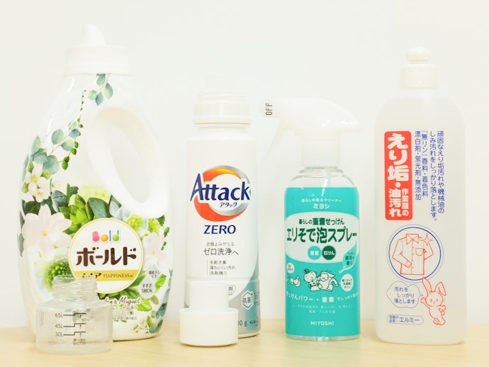 通常の洗濯用洗剤と襟袖汚れ用洗剤は何が違うの?