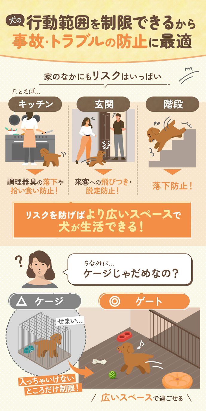犬用ゲートって本当に必要?