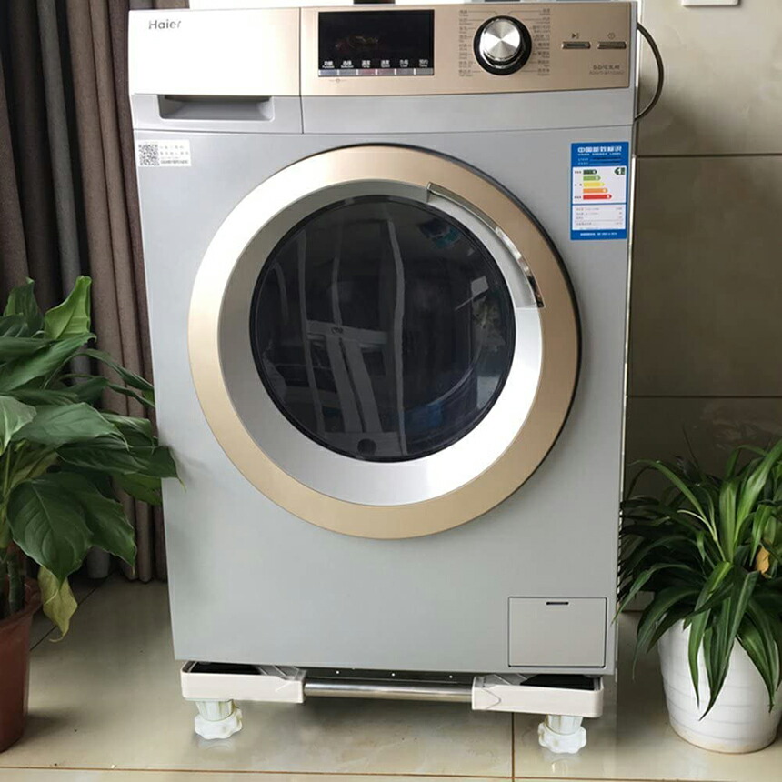 シルバー ドラム式洗濯機 据え置き型 Amazon.co.jp: 洗濯機 台 キャスター付き 冷蔵庫置き台 かさ上げ