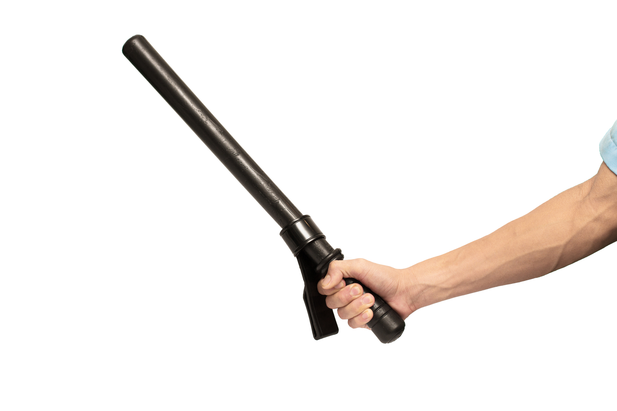 【稀少・非売品】五匹の用心棒 / 必殺の用心棒　スチール写真 国産20インチDX警棒（鍔上向きブラック） | 防犯倶楽部